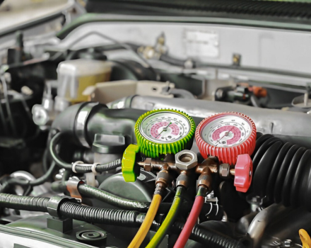 Car AC system repair and servicing at Focus Auto Dubai